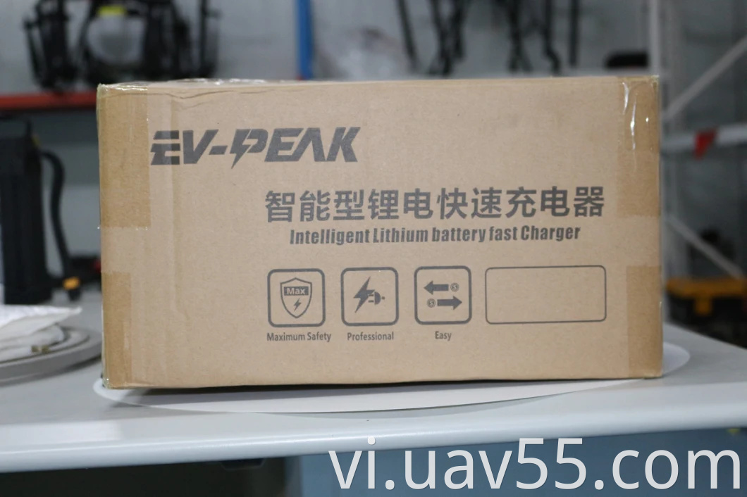 EV-peak U4-HP Cân bằng Kênh Dual cho Lipo/LIHV 6S-14S Pin 2500W 25A